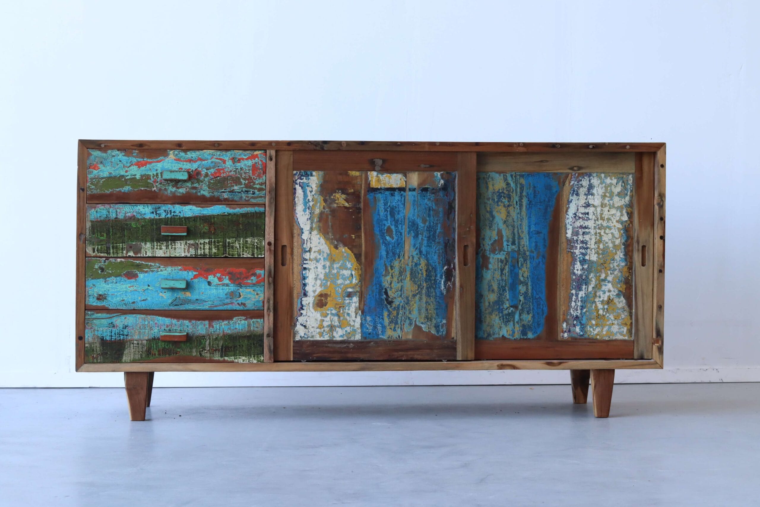 TV meubel/dressoir Lombok Oceaan Blauw