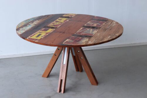 Ronde tafel boothout