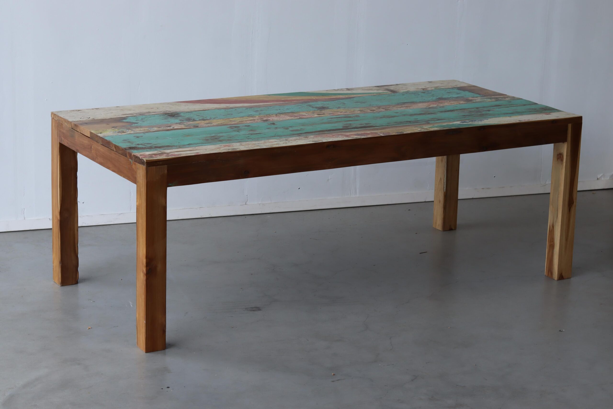 Houten eettafel sloophout